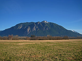 Mount Si From Near East Fork Kimball Creek