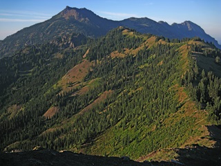 Mount Angeles From Sunrise Point
