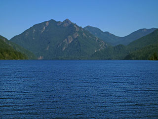 Lake Crescent and Mt. Storm King, Olympic N.P.