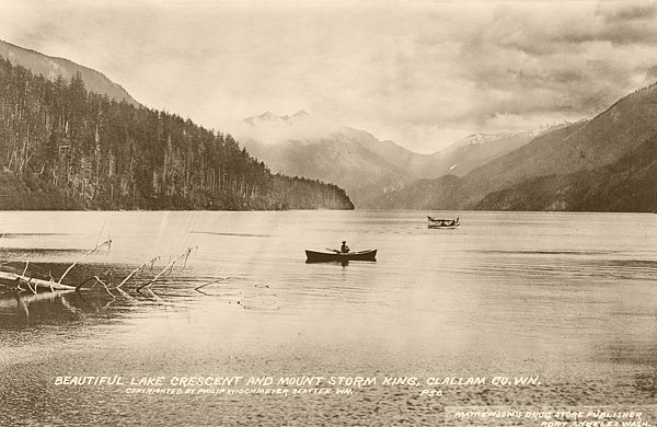 Lake Crescent and Storm King Mountain